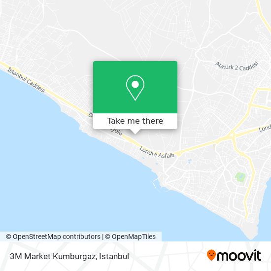 3M Market Kumburgaz map