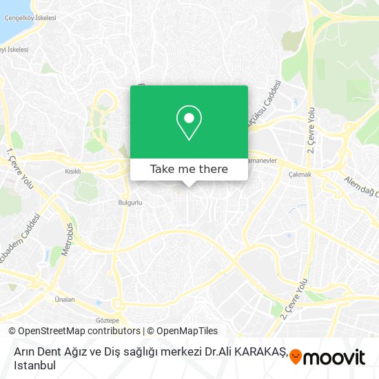 Arın Dent Ağız ve Diş sağlığı merkezi Dr.Ali KARAKAŞ map