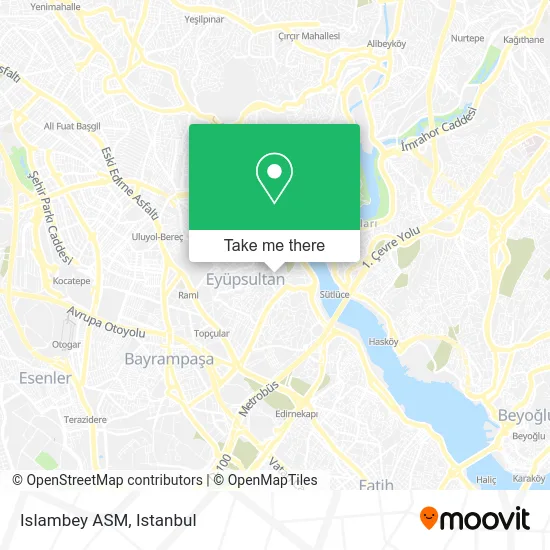 Islambey ASM map