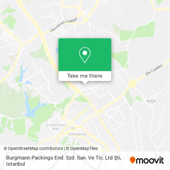Burgmann Packings End. Szd. San. Ve Tic. Ltd Şti map