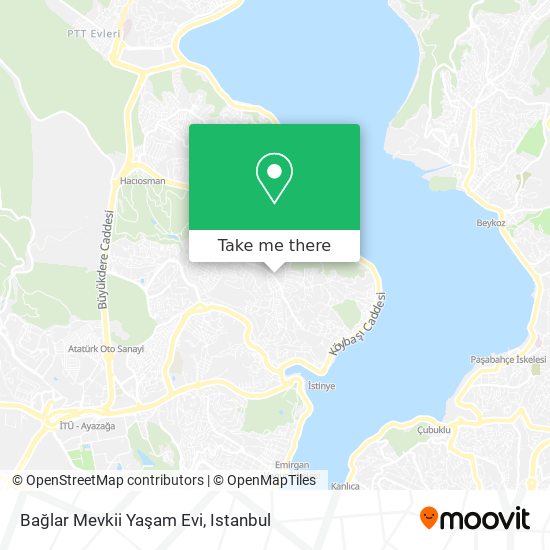 Bağlar Mevkii Yaşam Evi map