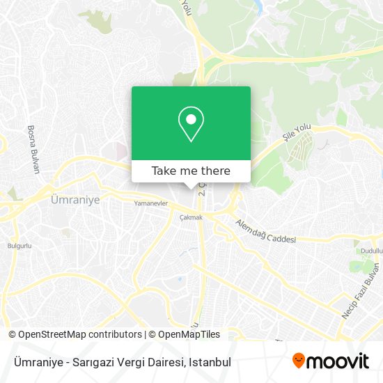 Ümraniye - Sarıgazi Vergi Dairesi map