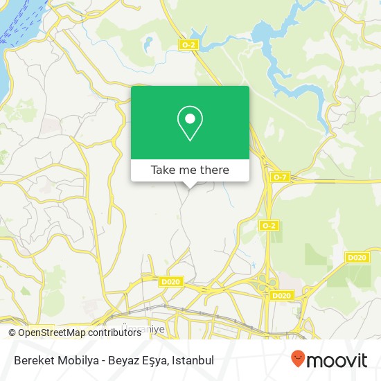 Bereket Mobilya - Beyaz Eşya map