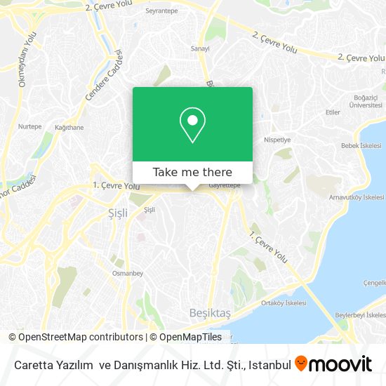 Caretta Yazılım  ve Danışmanlık Hiz. Ltd. Şti. map