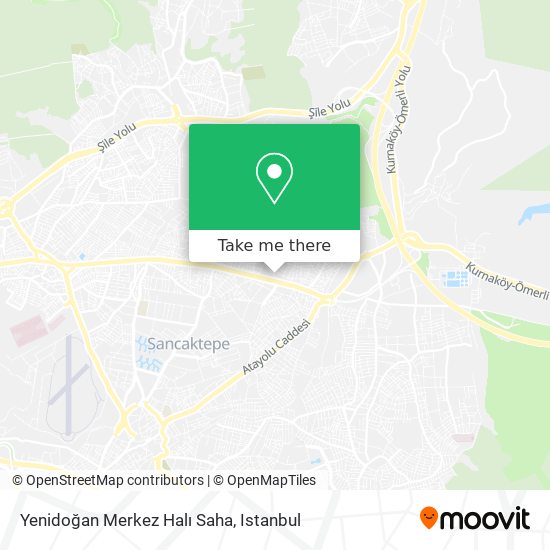 Yenidoğan Merkez Halı Saha map