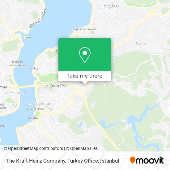 The Kraft Heinz Company, Turkey Office map