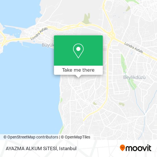 AYAZMA ALKUM SiTESİ map