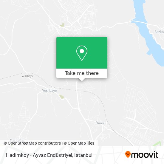 Hadimkoy - Ayvaz Endüstriyel map