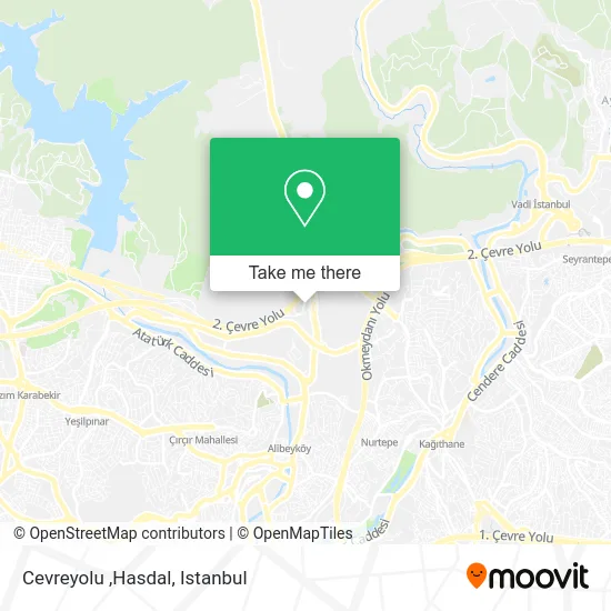 Cevreyolu ,Hasdal map