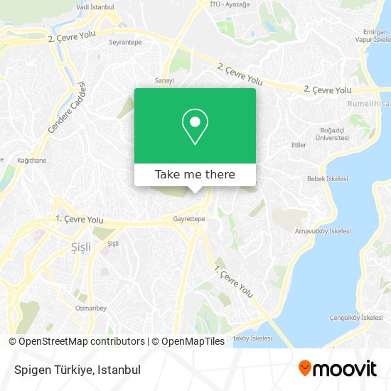 Spigen Türkiye map