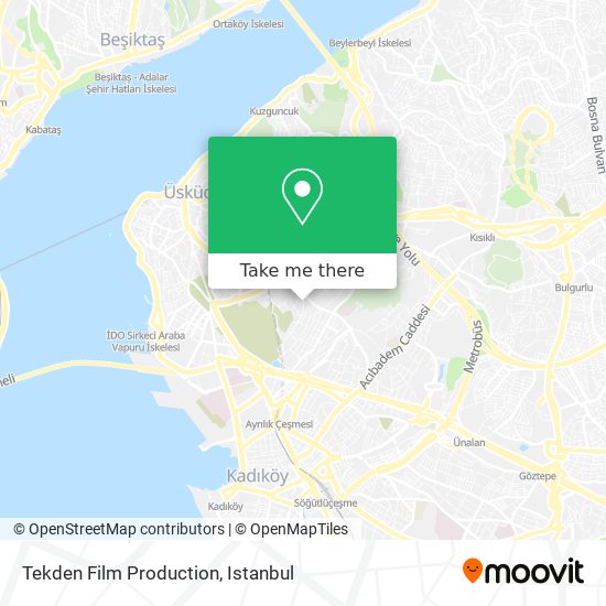 Tekden Film Production map