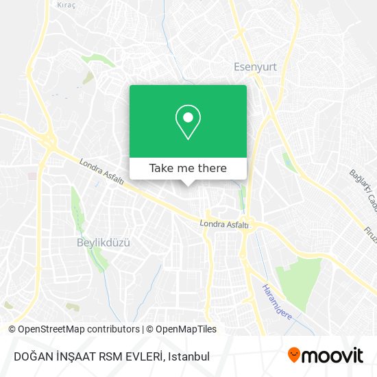 DOĞAN İNŞAAT RSM EVLERİ map