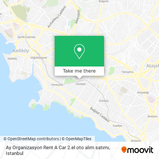 Ay Organizasyon Rent A Car 2.el oto alım satımı map