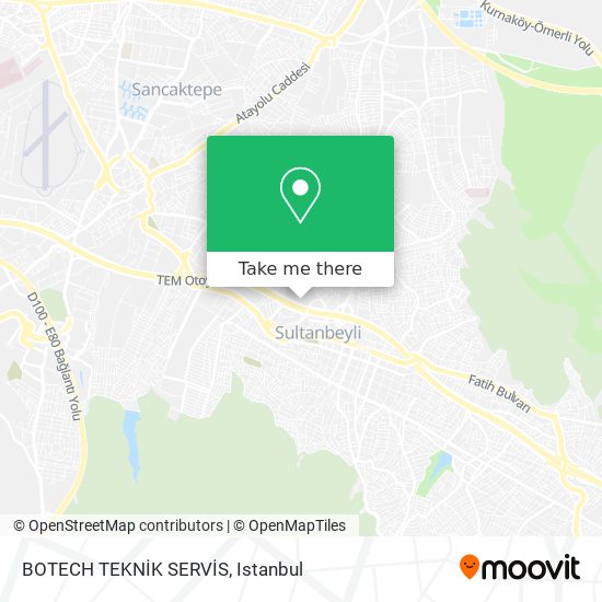 BOTECH  TEKNİK SERVİS map