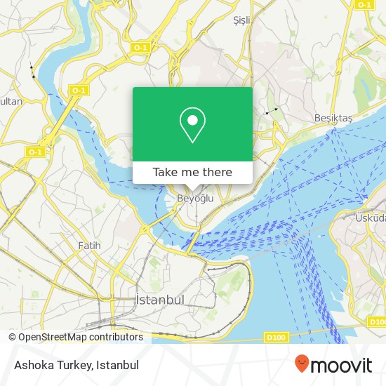 Ashoka Turkey map