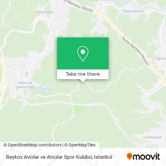 Beykoz Avcılar ve Atıcılar Spor Kulübü map