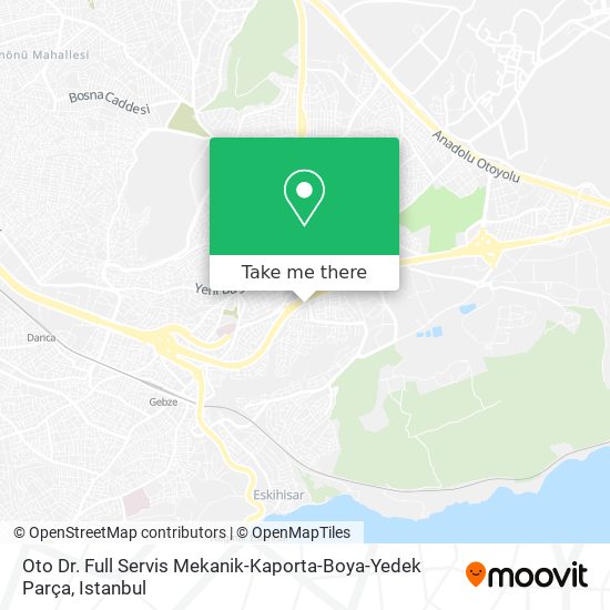 Oto Dr. Full Servis Mekanik-Kaporta-Boya-Yedek Parça map