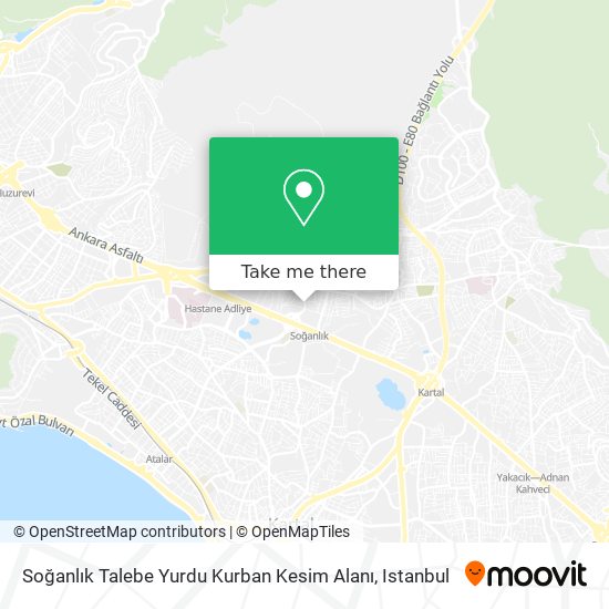 Soğanlık Talebe Yurdu Kurban Kesim Alanı map