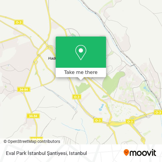 Eval Park İstanbul Şantiyesi map