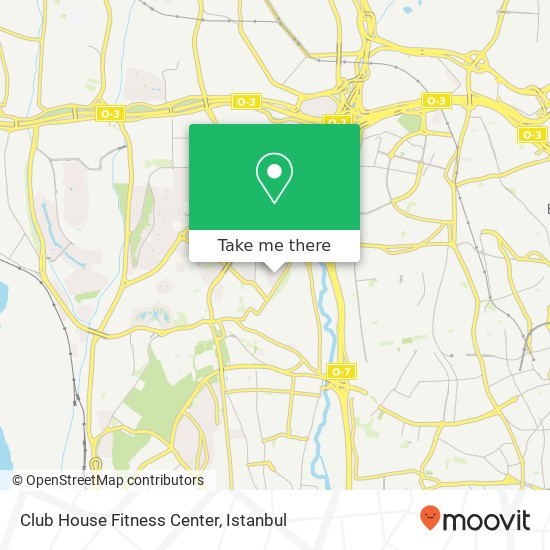 Club House Fitness Center map