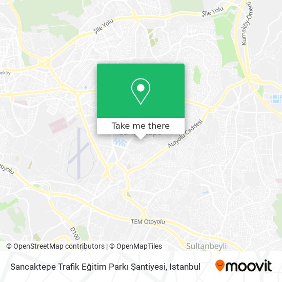 Sancaktepe Trafik Eğitim Parkı Şantiyesi map