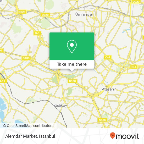 Alemdar Market map