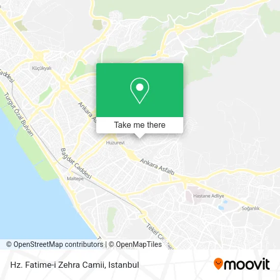 Hz. Fatime-i Zehra Camii map