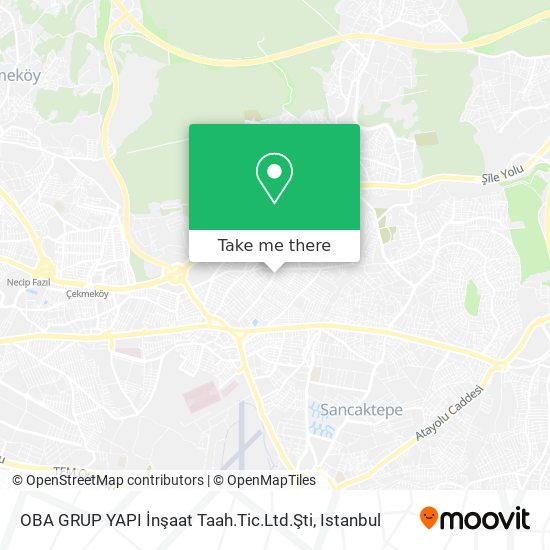 OBA GRUP YAPI İnşaat Taah.Tic.Ltd.Şti map