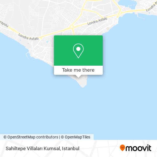 Sahiltepe Villaları Kumsal map