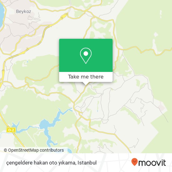 çengeldere hakan oto yıkama map