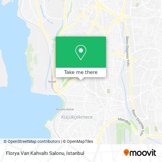 Florya Van Kahvaltı Salonu map