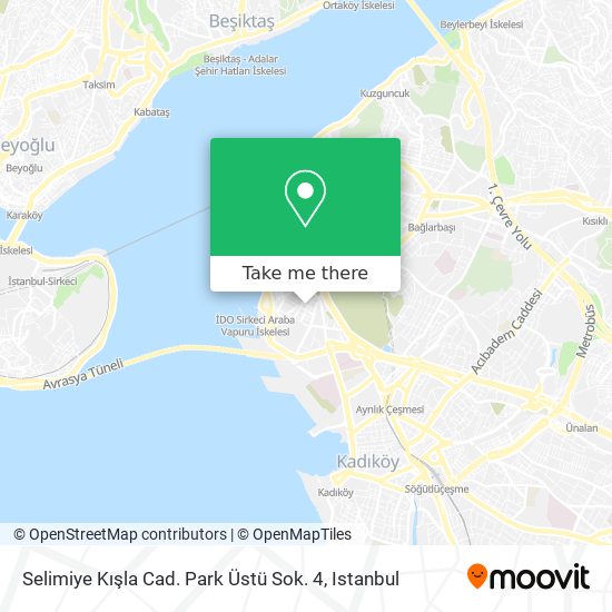 Selimiye Kışla Cad. Park Üstü Sok. 4 map