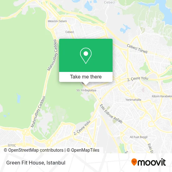 Green Fit House map
