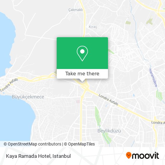 Kaya Ramada Hotel map