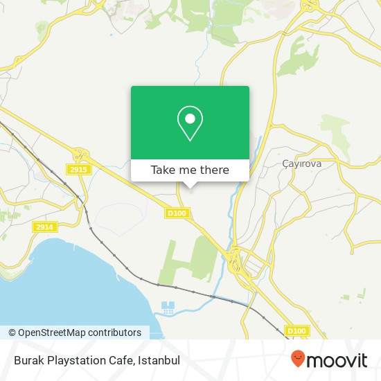 Burak Playstation Cafe map