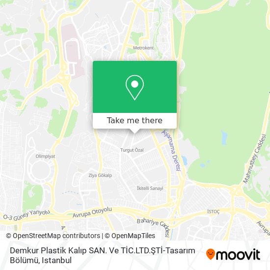 Demkur Plastik Kalıp SAN. Ve TİC.LTD.ŞTİ-Tasarım Bölümü map