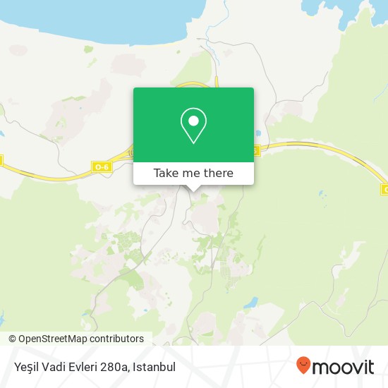 Yeşil Vadi Evleri 280a map