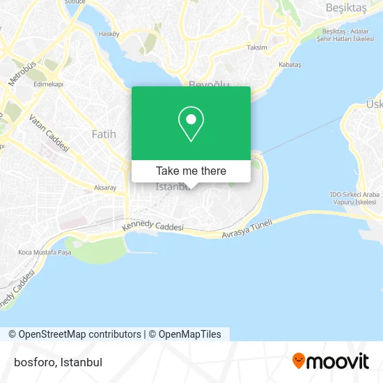 bosforo map