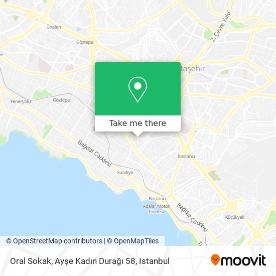 Oral Sokak, Ayşe Kadın Durağı 58 map