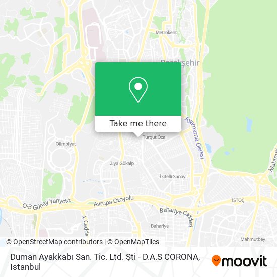 Duman Ayakkabı San. Tic. Ltd. Şti - D.A.S CORONA map