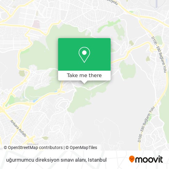 uğurmumcu direksiyon sınavı alanı map