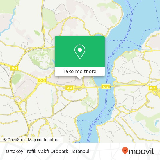 Ortaköy Trafik Vakfı Otoparkı map