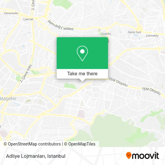 Adliye Lojmanları map
