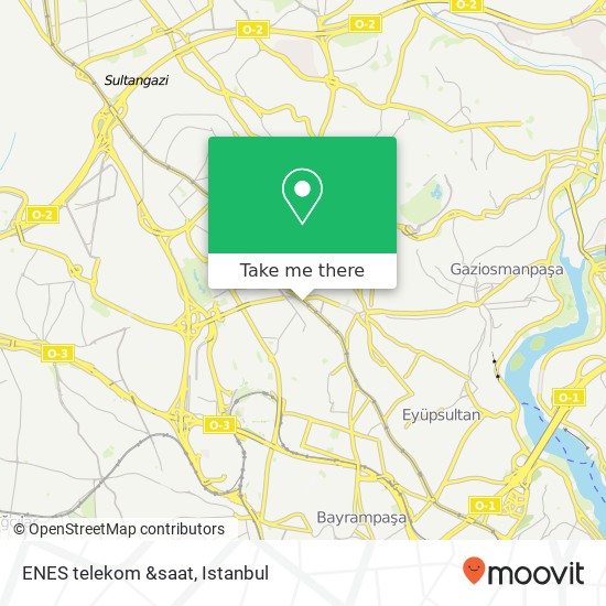 ENES telekom &saat map