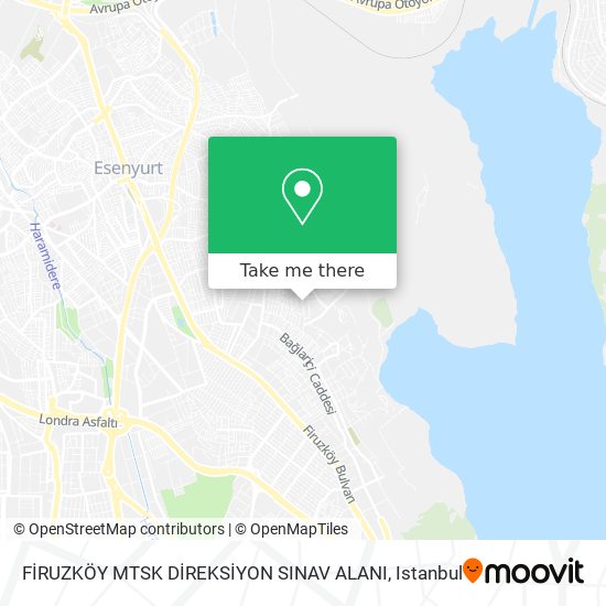 FİRUZKÖY MTSK DİREKSİYON SINAV ALANI map