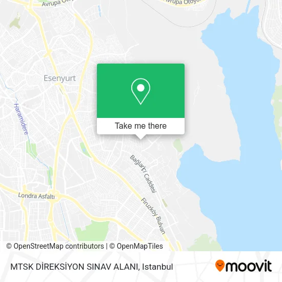 MTSK DİREKSİYON SINAV ALANI map