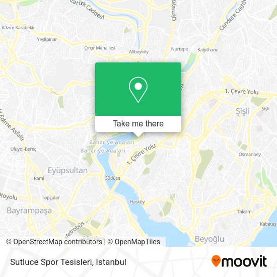 Sutluce Spor Tesisleri map