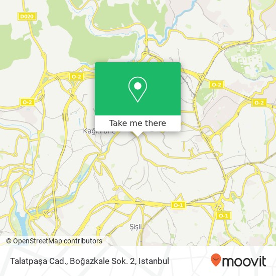 Talatpaşa Cad., Boğazkale Sok. 2 map