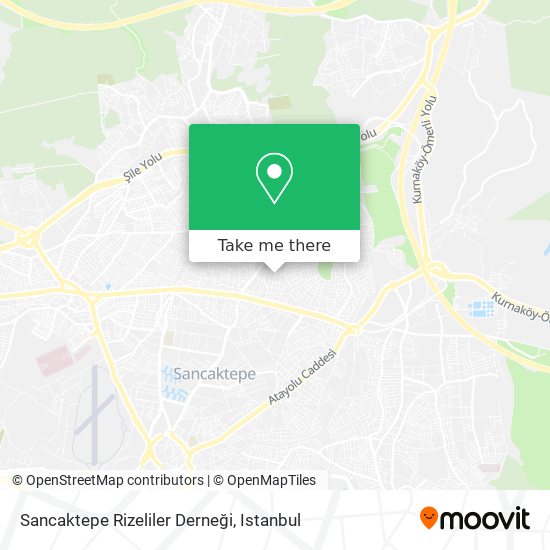 Sancaktepe Rizeliler Derneği map