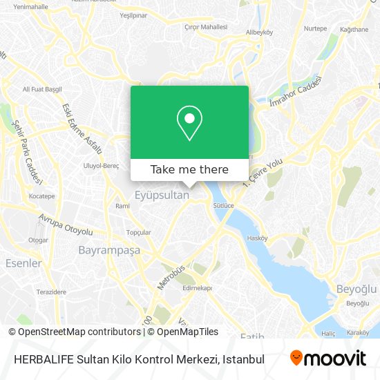 HERBALIFE Sultan Kilo Kontrol Merkezi map